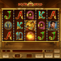 LVBET - Book of Dead Slot Game - Egyptian Adventure